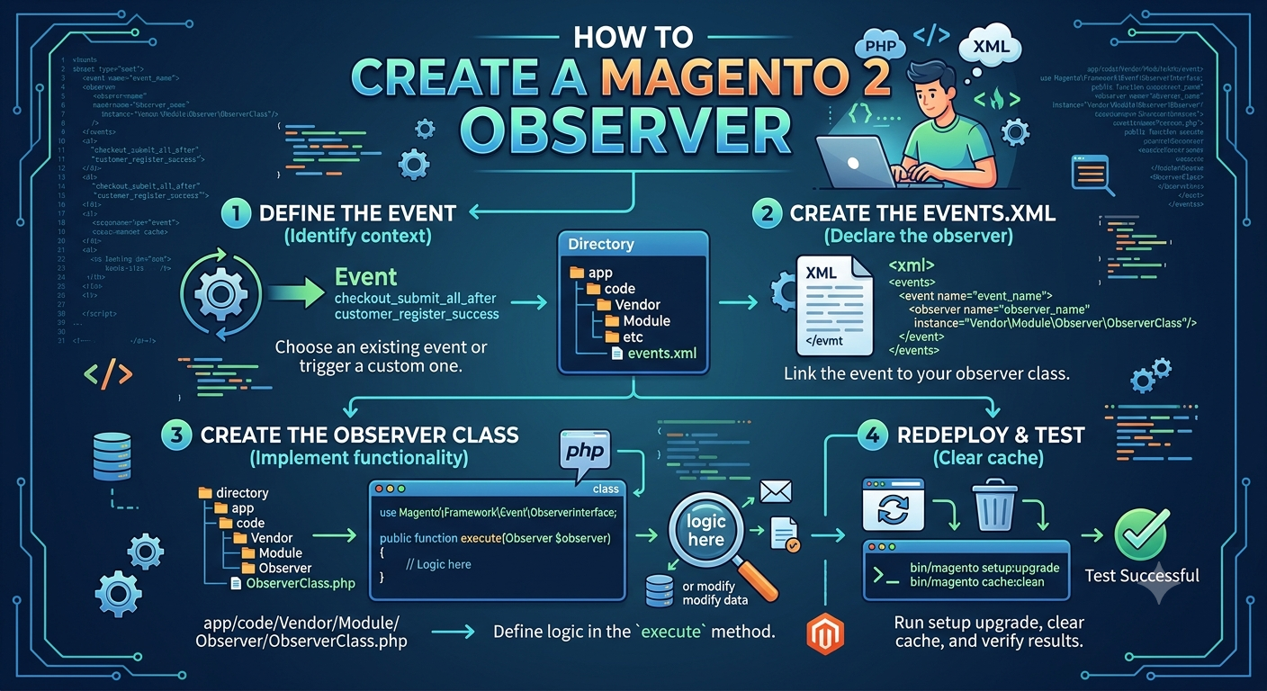How to create Magento 2 observer