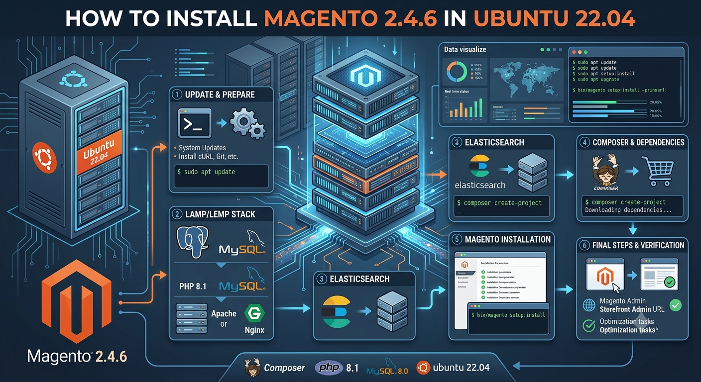 How to Install Magento 2.4.6 in Ubuntu 22.04