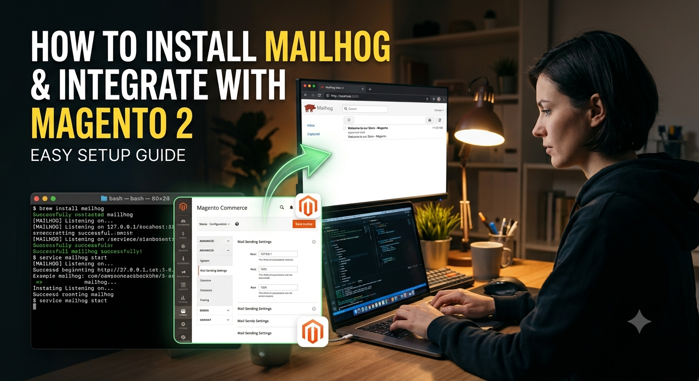 How to install Mailhog and integrate with Magento