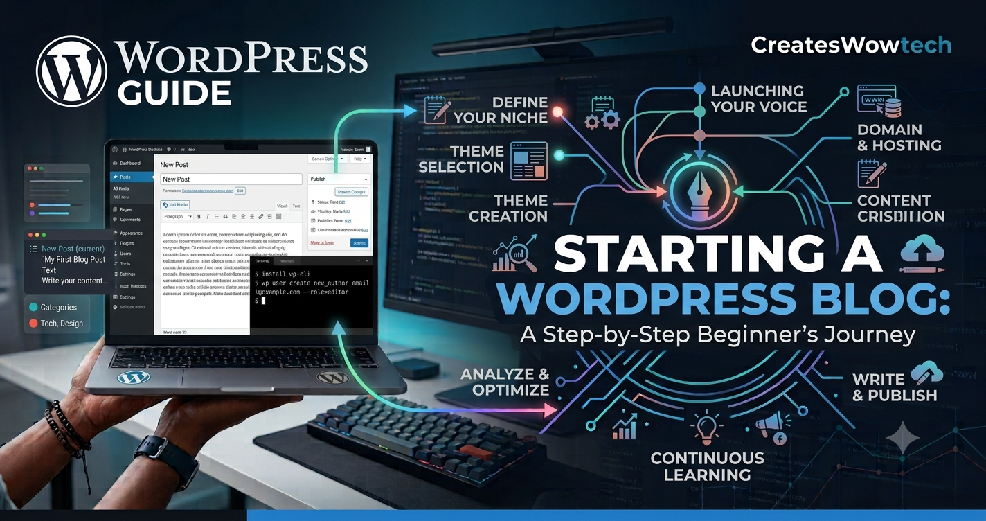 How to Start Blogging With WordPress in 2026