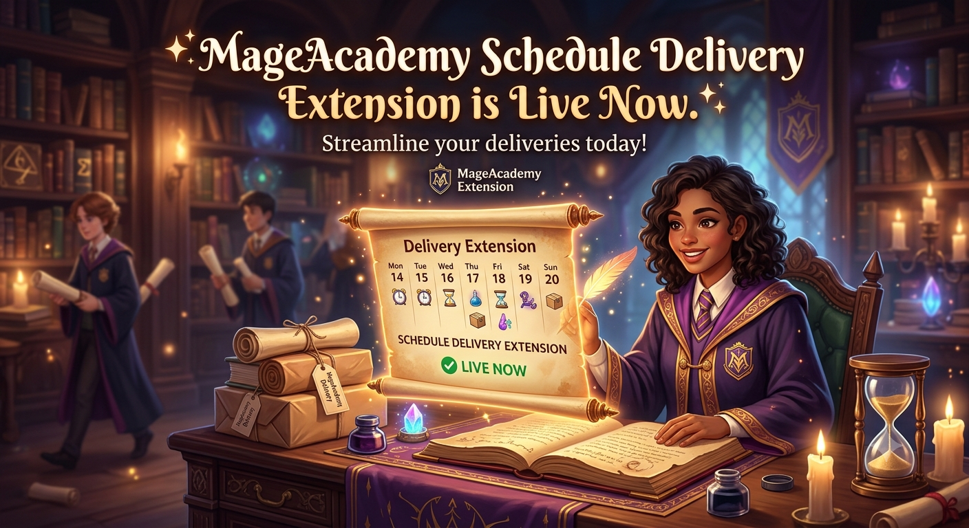 MageAcademy Schedule Delivery Extension is Live Now.