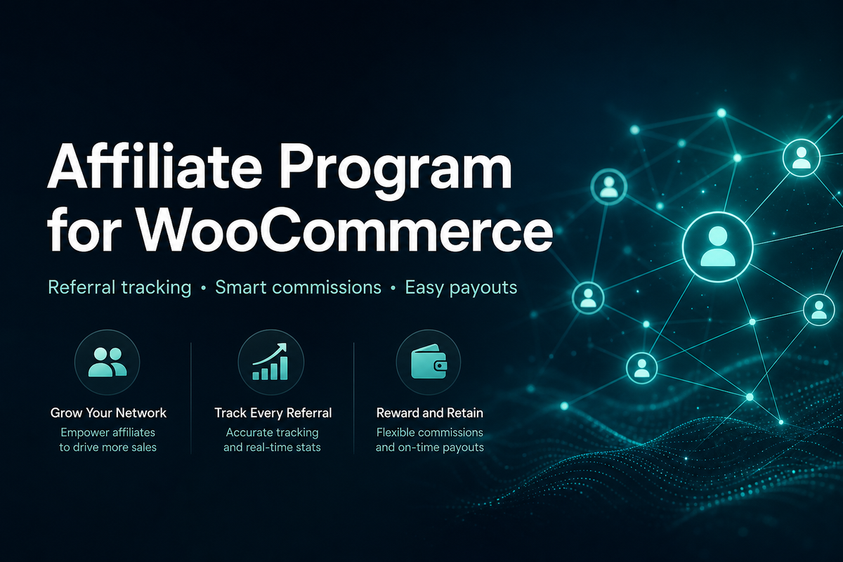 CreatesWowTech Affiliate Program for WooCommerce ā Referral Tracking & Payouts