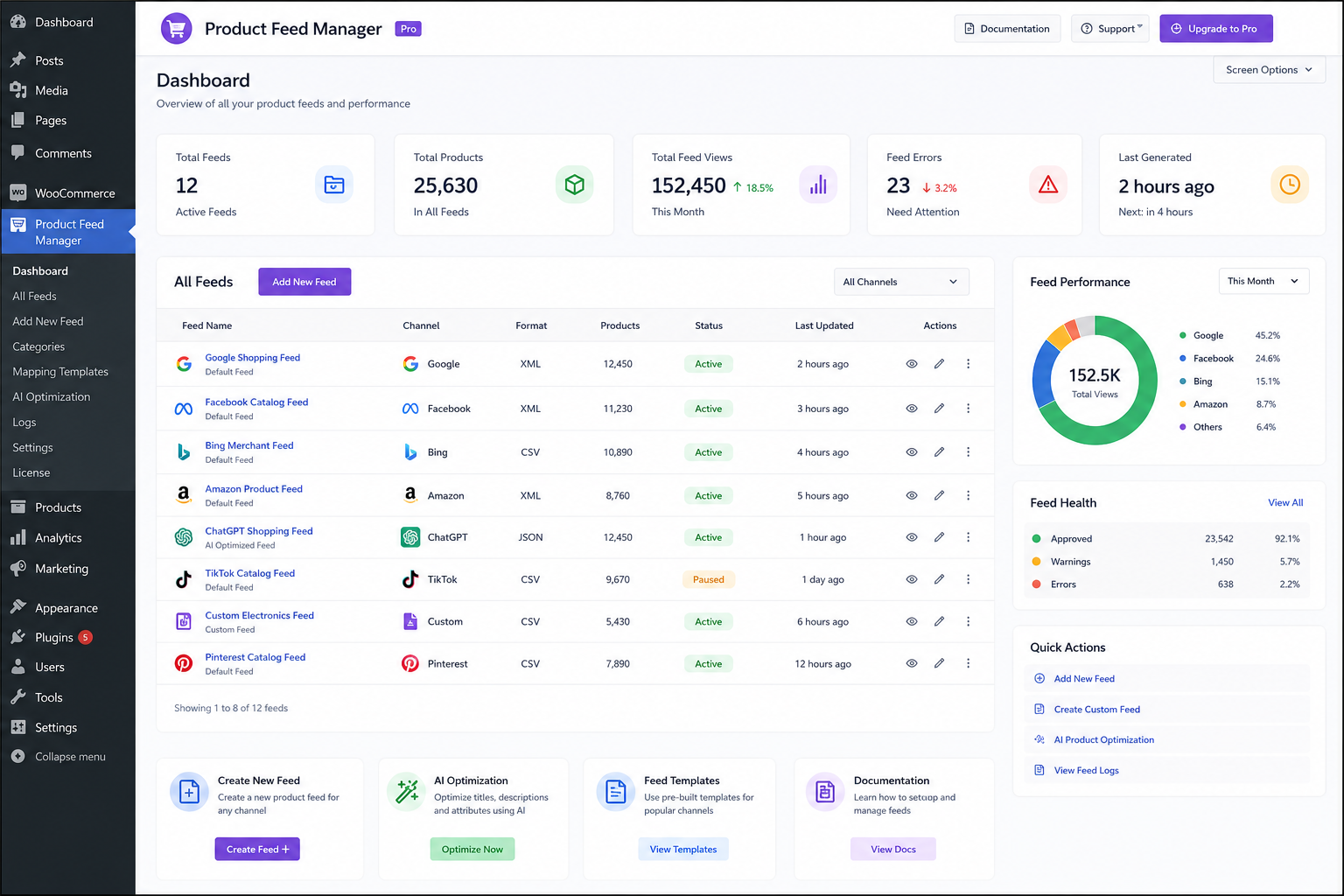 WooCommerce Universal Product Feed Manager